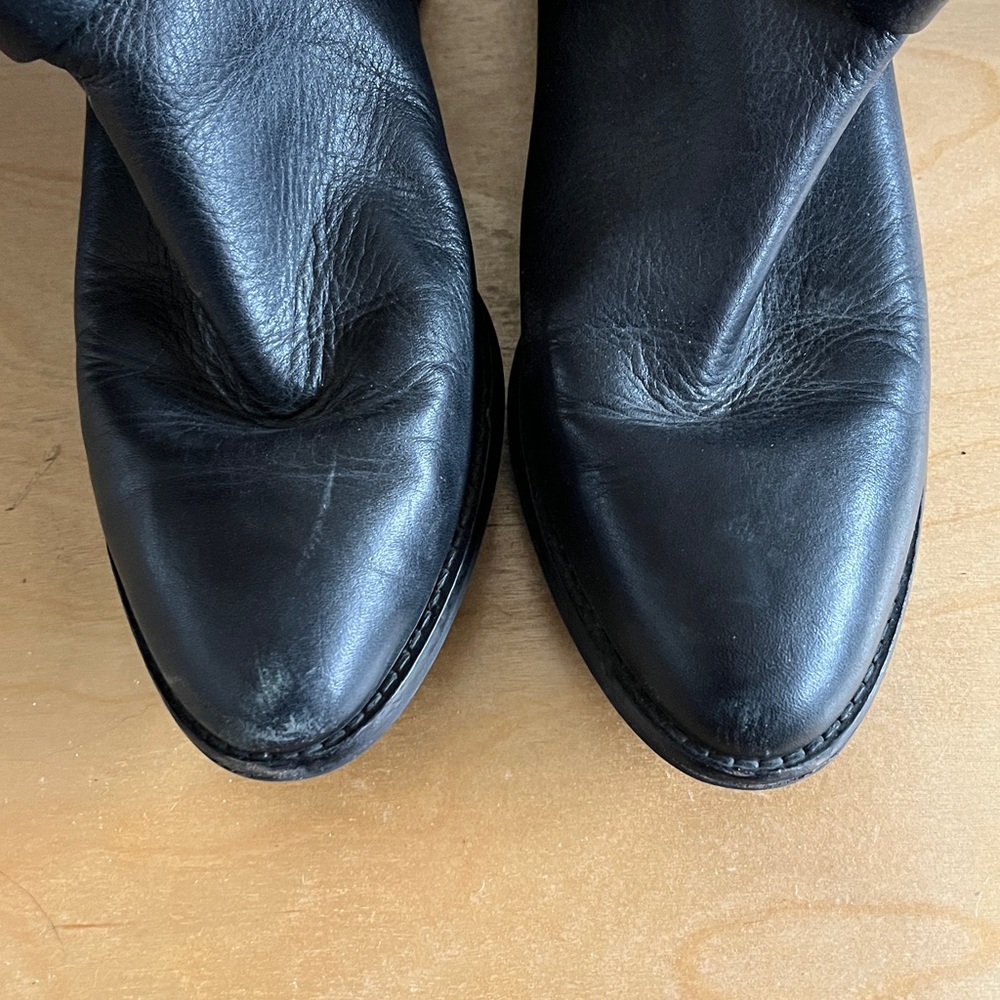 Cole Haan Black Heeled Boots - Picture 5 of 5